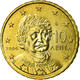 Grèce, 10 Euro Cent, 2006, TTB, Laiton, KM:184 - Grèce