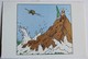 Carte Postale Tintin Et Milou L'étoile Mystérieuse Moulinsart Sundancer éditions Hazan - Bandes Dessinées