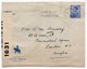 1940 YUGOSLAVIA, SERBIA, UNITED KINGDOM, BELGRADE TO LONDON, CENSORED, HOTEL SERBIAN KING - Briefe U. Dokumente