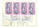 POSTES B C M Conservatoire Bande De Collier De Sac Secteur Postal N° 88 Gare Régulatrice BOURGET M Ob 5 8 1915 - Covers & Documents