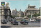 Madrid: SEAT 1400 C TAXI'S, CITROËN 2CV, AZU, AUSTIN A40 COUTRYMAN - 'PHILIPS' NEON - Cibeles Y Edificio Del Fenix - Toerisme