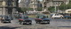 Madrid: SEAT 1400 C TAXI'S, CITROËN 2CV, AZU, AUSTIN A40 COUTRYMAN - 'PHILIPS' NEON - Cibeles Y Edificio Del Fenix - Toerisme