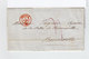 Sur LAC De Genève Pour Bonneville CAD Rouge Genève Juil. 1847. Au Verso Cachet Linéaire LUG. Taxe Manuscrite. (2305x) - Marcophilie