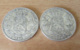 Belgique - 2 Monnaies 5 Franc Léopold II 1869 Et 1870 En Argent - Achat Immédiat - 5 Francs