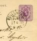 Deutsches Reich / 1888 / KOS-Stempel BOIZENBURG (ELBE) A. Postkarte Mi. P 18 (13531) - Maschinenstempel (EMA)