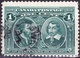 CANADA 1928 1c Blue-Green Quebec Tercentenary SG109 FU - Used Stamps