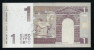 1 Euro, Typ A2 = Kurzes Bull-Horn, Entwurf, Test Note, RRRR, UNC,  Ca. 115 X 58 Mm, Essay, Trial - Sonstige & Ohne Zuordnung