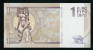 1 Euro, Typ A2 = Kurzes Bull-Horn, Entwurf, Test Note, RRRR, UNC,  Ca. 115 X 58 Mm, Essay, Trial - Sonstige & Ohne Zuordnung