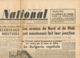 FRONT NATIONAL, N° 16, Jeudi 7 Septembre 1944 Montoire, Belfort, Reich, Mendès-France, Bonnafous, D'Astier De La Vigerie - Autres & Non Classés