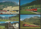 Chemin De Fer Zermatt - St Moritz, Furka-Oberalp-Bahn, Lot De 96 Cartes Couleurs Modernes (3) - Trains