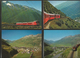 Delcampe - Chemin De Fer Zermatt - St Moritz, Furka-Oberalp-Bahn, Lot De 96 Cartes Couleurs Modernes (3) - Trains