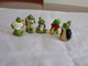 Figurines ( 5 ) Kinder " Famille Crocodile  " - Other & Unclassified