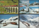 Chemin De Fer Zermatt - St Moritz, Furka-Oberalp-Bahn, Lot De 84 Cartes Couleurs Modernes (3) - Trains