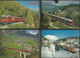 Delcampe - Chemin De Fer Zermatt - St Moritz, Furka-Oberalp-Bahn, Lot De 84 Cartes Couleurs Modernes (3) - Trains