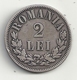 Roumanie 2 Lei 1875 Argent  Ttb - Romania