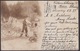 CPA  Suisse, Le Laitier - Attelage De Chien / Dog Cart - Carte Photo 1899 - Altri & Non Classificati