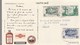 Saint Pierre Et Miquelon Cpa Le Cap Perce Imprime Pub Plasmarine 1951 Yvert N°330-331 Et 332 Pour France TDA67 - Cartas & Documentos