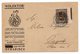 1929 YUGOSLAVIA, SLOVENIA, STRAZISCE, CORRESPONDENCE CARD: KOLECTOR KRANJ, TPO BOH. BISTRICA -LJUBLJANA NO 72 - Covers & Documents