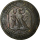 Monnaie, France, Napoleon III, Napoléon III, 10 Centimes, 1854, Marseille, B+ - D. 10 Centimes