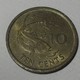 1990 - Seychelles - TEN CENTS - KM 48.2 - Seychellen