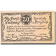 Billet, Autriche, Perg, 20 Heller, Village, 1920, 1920-12-31, SUP, Mehl:FS 1243I - Autriche