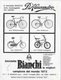 CARTE CYCLISME LUIGI CASTELLETTI SIGNEE  TEAM BIANCHI 1975 - Ciclismo