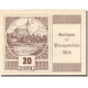 Billet, Autriche, Kilb, 20 Heller, Eglise, 1921, 1921-12-31, SPL, Mehl:FS 436 - Autriche