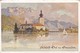 AK Gmunden - Schloss Ort - Künstlerkarte  (41300) - Gmunden