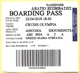 Cruise Olympia - Ancona-Igoumenitsa - Biglietto Di Imbarco - Boarding Pass - Europa