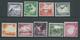 Nauru 1954 Definitive Set 9 MNH , Several With Small Gum Knocks - Nauru