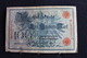 12 / Allemagne -  Empire Allemand , Reichsbanknote -  100 Mark - Berlin  7. 2.1908  /  N°  Nr 9620507 D - 100 Mark