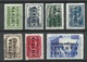 LITAUEN Lithuania 1941 Landespost Dt. Okkupation, 8 Werte Aus Michel 1 - 9 MNH - Besetzungen 1938-45