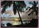 ZANZIBAR - Sunset Through The Palms - Vg 1962 - Tanzania