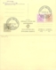 Belgique. CP 153 I Double + TP 1026A & 1026B  Namur /Exposition Philatélique > Boitsfort  1961 - Postcards 1951-..