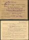 1946-8 USSR Austria Germany  4 X POW, Prisoner Of War, Kriegsgefangenpost Postcards Censor - Briefe U. Dokumente