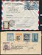 1926+ Colombia X 10 Covers. Airmail Overprints Switzerland USA Germany GB Holland - Colombia