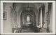 Corridor, Large House Near Ledbury, Herefordshire, C.1910s - Tilley & Son RP Postcard - Hertfordshire