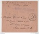 FRANCE MILITARIA LETTRE EN FM CACHETS MASEVAUX 30 5 1915( ALSACE LIBEREE) 6 Eme SCT. CHEMIN DE FER DE CAMPAGNE - Guerra De 1914-18