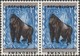 Delcampe - Rwanda 1964 COB 57. 8 Timbres En 4 Paires. Essais De Surcharges. Singe, Gorille - Gorillas