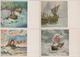 Delcampe - USSR /16 Post Cards / Soviet Union / RUSSIA / From The History Of The Domestic Fleet . Ships. 1987. - Other & Unclassified