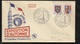Lettre Illustrée Circulée  Paris Le 29/09/1953  Cachets Illustrés Exposition D'Automne Les N° 951; 954 ; 958; Et 959  TB - Commemorative Postmarks