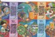 New Zealand, NZ-G-177 - 180, 1998 Holliday,  Puzzle, Set Of 4 Cards. - Nieuw-Zeeland