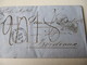 MARQUE POSTALE  LETTRE  ST PIERRE  MARTINIQUE    Vers  BORDEAUX   1857 - 1801-1848: Precursors XIX