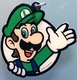 2012 SUPER MARIO ... LUIGI / Nintendo 2012 / Piastrina / VIDEOGAMES - Merchandising