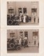 3 UNIDENTIFIED POSTCARDS OF CELEBRATIONS. APPARENTLY SAME STREET. - Other & Unclassified