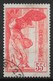 FRANCE : VICTOIRE DE SAMOTHRACE 55c ROUGE N° 355 OBLITERE - COTE 50 € - Used Stamps