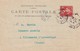 FRANCE - Semeuse 10c YT 135 Perforé PL Sur Carte Postale Panhard & Levassor De Paris Av D'Italie 07/12/1907 - 1877-1920: Semi Modern Period