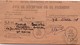 PTT 1944 - Avis De Réception Ou De Paiement - Scan Recto-verso - Paris & La Jonchères St-Maurice Sur Pétain - 1921-1960: Modern Period