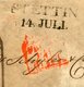 Preussen / 1825 / Vorphila-Transitbrief L2-Stempel STETTIN Nach Bordeaux (15327) - Prefilatelia