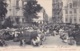 Liège Le Marché Place Cockerill Et La Poste Circulée En 1905 Avec Ambulant Quiévrain à Douai Voir Verso - Liege